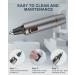 NUMIFUN Ear and Nose Hair Trimmer - 2023 Professional Painless Rechargeable Trimmer for Men and Women | Dual Edge Blades, Powerful Motor, IPX7 Waterproof - Grey - Buy Online on GoSupps.com