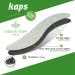 6 Pair Pack Anti Odour Shoe Insoles with Charcoal | Kaps Odour Stop Inserts - Buy Online on GoSupps.com