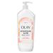 Olay Effortless Glow Hydrating Body Lotion for Women Restore Skin's Natural Glow Absorbs Instantly Notes of Rose Water Scent 18 fl oz