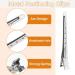 Enebill 24-Piece Alligator Hair Clips - Silver Hair Clamps & Combs for Women & Girls - Essential Hairdressing Tools - Buy Online on GoSupps.com