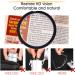 Luff Necklace Reading Glasses +2.5 - Fashion HD Portable Readers for Men & Women | Anti-Lost Handheld Neck Type - Buy Online on GoSupps.com