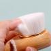 Skin Brush for Wooden Handle Facial Soft Cleansing: Face Scrubber Wash - Buy Online on GoSupps.com
