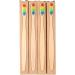 ROSENICE 12 Pack Bamboo Toothbrushes - Eco-Friendly Manual Brushes for Adults & Kids - Sustainable Oral Care - Buy Online on GoSupps.com