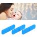3 Pack Silicone Baby Teething Toys - Soft Cookable Sensory Tools for Toddlers with Autism - Blue - Buy Online on GoSupps.com