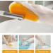 KKRAUS Silicone Cleaning Gloves Reusable Rubber Gloves Kitchen 3 Pairs Dishwashing Gloves with Brush Washing Household Gloves A Orange - Buy Online on GoSupps.com