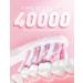 Electric Toothbrush for Adults with Travel Case - 40 000 VPM 8 Brush Heads 5 Modes - 2-Rosa | Ultimate Deep Cleaning Solution - Buy Online on GoSupps.com
