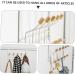 jojofuny Condiment Jar 2 Pcs 1 Wall Hanging Hook Hanger Coat Hangers Metal Hangers Wrought Iron Hooks Backpack Bath Ball - Buy Online on GoSupps.com