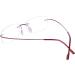 JoXiGo Rimless Reading Glasses for Men & Women - Ultralight 13g Flexible Frame with Case - 2.5 Magnification for Ages 60-64 - Stylish & Comfortable - Buy Online on GoSupps.com