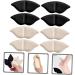 FOMIYES 12 Pairs Invisible Heel Pads - Comfortable Adhesive Grips for Women's High Heels - Ultimate Shoe Cushioning - Buy Online on GoSupps.com