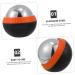 Lurrose Stainless Steel Massage Ball - Face & Foot Massager Hot & Cold Roller for Muscle Relief - 8.3x7.5x7cm - Buy Online on GoSupps.com