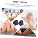 FOMIYES 5 Pairs Moisturizing Socks Foot Moisturising Socks Lotion Socks Heel Sleeves for Cracked Heels Heel Sleeve Moisturizing Dry Feet Non- Socks Yoga Socks Breathable Spa Cotton Purple - Buy Online on GoSupps.com