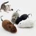 Emottle 4PCS Moving Mouse Toys Cute Clockwork Mouse Toys Wind Up Racing Mice Interactive Cat Toy Automatic Moving Mouse Toy For Pet Cat Indoor Kitten Playing Cat Enrichment Toy