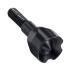 maifield 100 Grain Archery Hunting Small Game Hammer Broadheads Crossbow Compound Bow Arrow Tips 12PK Black Hammer Head