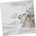 Ipetboom Silver Barrettes Hair Accessories Hair Barrettes for Women Silver Hair Clip Silver Headpiece Hair Side Comb Hair Comb Crystal Bridal Hair Combs Hairpin Bride Wedding - Buy Online on GoSupps.com
