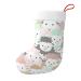 Flower New Year Christmas Socks Velvet Christmas Socks Cute Colorful Sheep Cartoon Pattern Cute Colorful Sheep One Size