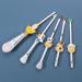Premium 5-Part Baby Makeup Brush Set | Creative Stab-Topics Cosmetics | Best Gift for Young Girls - Buy Online on GoSupps.com
