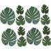 Zerodeko Personalized Gift 36 Pcs Home Decoration Supplies Artificial Leaves Fake Monstera Leaves Simulation Green Turtle Leaves Artificial Plants Household Personalised Gifts - Buy Online on GoSupps.com