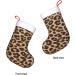 Ffexs Parrot Christmas Socks - Velvet Leopard Print One Size - Perfect for New Year Celebrations | Shop Internationally! - Buy Online on GoSupps.com