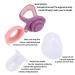 Baby Food Feeder Fresh Food - 2 Pack Fruit Feeder Pacifier Set | Silicone Pacifiers & Dispensing Spoon | Teether Feeding Set for Babies - Pink - Buy Online on GoSupps.com
