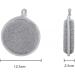 45PCS Double-Sided Silver Dishwashing Sponge Double Sided Round Scrubber Rag Dish Pad Kitchen Dishwashing Sponge Non Scratch Scouring Pad for Home Kitchen Cleaning Tool - Buy Online on GoSupps.com