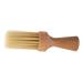 Wooneky Barturrasierwinsel Bart-Stylingbr ste Bart care brush Face hair peeling brush hair styling brush Bartw scher Staubwedel manicus brush cleaning brush clean wooden