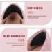 4 Pairs Heel Stickers & Cushions - Comfort Inserts for Women s High Heels & Sneakers - Wear-Resistant Anti-Leather Fleece - Replaceable Heel Liners in Black - Buy Online on GoSupps.com