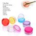 Shop Pudsern 40 Pcs 5G Cosmetic Containers - Empty Round Plastic Jars for Creams Nail Polish Lip Balm & Makeup Storage (10 Colors) - Buy Online on GoSupps.com