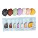 FRCOLOR 9 Pcs Konjac Charcoal Facial Sponges - Natural Cleansing & Exfoliating Face Wash Puffs (3 Yellow Sponges - Buy Online on GoSupps.com