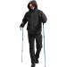 FREE SOLDIER Men's Outdoor Softshell Fleece Lined Cargo Pants - Black | Waterproof & Breathable Tactical Snow Ski Hiking Pants - 34W x 30L - Buy Online on GoSupps.com