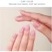 JMEOWIO Gel Nail Strips French Tip Glitter Gel Nail Stickers Nail Supplies Nail Art Design Decoration Accessories - Buy Online on GoSupps.com