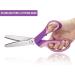 JYTUUL 9.25 Inch Pinking Shears  Sharp Stainless Steel Zig Zag Scissors for Fabric Paper Leather  Comfort Grip Handled Professional Fabric Craft Sewing Dressmaking Scissors (Serrated  Purple) - Buy Online on GoSupps.com