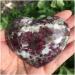 Natural Crystal Rough Natural Rubellite Crystal Heart-Shaped Tourmaline Gemstone Crystal Home Decoration Stones - Buy Online on GoSupps.com