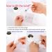 Zeoabsy 6 Pack 50ml Transparent Frosted Soft Tubes - Hinged Lock Plastic Bottles for Cosmetics Gels & Creams - Perfect for Travel - Buy Online on GoSupps.com
