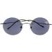 Eyekepper Titanium Rimless Round Reading Sunglasses +1.50 Grey Lens - Sunshine Readers - Buy Online on GoSupps.com