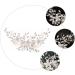 FRCOLOR Set of 2 Alloy Pearl Hair Comb Hair Accessories Bridal Veil Comb Pearl Jewellery Tiara Headwear for Bridal Headpiece Beads Manual Decorate Iron Wire - Buy Online on GoSupps.com