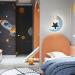 Buy Moon & Star LED Wall Lamp for Kids - Blue Wall Light with Switch & Cable | Perfect Decoration for Children's Room - Buy Online on GoSupps.com