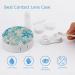 Ocean Starfish Round Case For Contact Lens Kit Storage Box with Mirror Printed - Buy Online on GoSupps.com