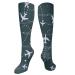 Travel around the world aircraft routes compression socks for women and men circulation 15-20 mmHg is the best support for sporty running cycling