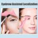 SILICONE EYELINER STENCILS 2PCS | Winged Tip Eyeliner Aid & Eyebrow Pencil Stencil | Multi-Purpose Makeup Tool for Perfect Eyeliner & Defined Eyebrows | Face Contour & Lip Line | Pink & Purple - Buy Online on GoSupps.com