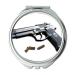 YENDOSTEEN Mirror Compact Mirror gun magnet Round Mirror gun pocket mirror portable mirror