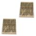 NOLITOY 2pcs set 12pcs Waterproof Shell Pens A Brush Eyebrow of Pencil Double-ended Leopard Eyeliner & 1 count (Pack of 1) As Shownx2pcs