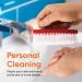 Superio Nail Brush Cleaner with Handle - Durable Scrubber for Toes & Fingernails | Heavy Duty Stiff Bristles for All Surface Cleaning - Buy Online on GoSupps.com