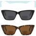Shop Trendy Oversized Bifocal Sunglasses for Women | Cat Eye Design Polarized Blue Light Frame - Buy Online on GoSupps.com