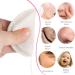 30 Count Compressed Facial Sponge 80 mm/3.1 inch Cellulose Facial Sponges Reusable Washing Face Sponge Pads for Facial Cleansing Exfoliating Mask Makeup Removal (White) - Buy Online on GoSupps.com