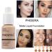 Glamza PHOERA 102 and 104 Full Coverage Foundation Set + Liquid Foundation Brush | 30ml 24HR Matte Oil Control | Buff Beige 104, Nude 102 - Buy Online on GoSupps.com
