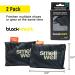 Black Knight Freshener Inserts - 2 Pack Shoe Deodorizer Long Lasting Fresh Scent Absorbs Moisture Natural Formula Odor Eliminator Ideal for your Gym Bag Shoes Sneakers & Sports Gear. - Buy Online on GoSupps.com