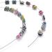 Temporary Tooth Decoration Pack for Dental Students - Metal Wires Bracket & Ligature Ties (Blue) - Orthodontist Practice Props - Buy Online on GoSupps.com