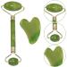 Jade Face Roller | Relaxing Guasha Tool for Face | Face Massager Facial Beauty Tools Face Roller Muscle Relaxing Natural Stone Facial Massager Skin Roller Set Proidl - Buy Online on GoSupps.com