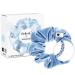Bellody Scrunchies with - velvety soft strong hold Velvet look exclusive colors (1 piece - Seychelles Blue) - Hair tie scrunch in blue