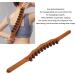 LUQEEG Wooden Massage Tab & Gua Sha Tools | Neck & Back Pain Relief | 20 Pearl Massage Roller - Buy Online on GoSupps.com